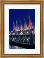 Framed Dawn, Canada Place, Vancouver, British Columbia, Canada