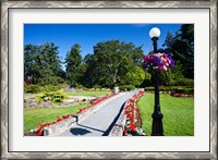 Framed Gardens at Governor's House Victoria, British Columbia, Canada