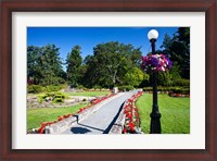 Framed Gardens at Governor's House Victoria, British Columbia, Canada