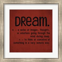 Framed Definitions-Dream II
