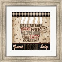 Framed Premium Coffee I