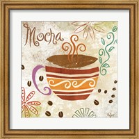 Framed Colorful Coffee I