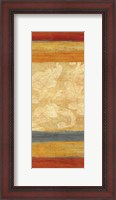 Framed Tapestry Stripe Panel I