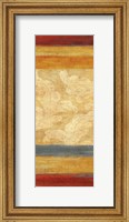 Framed Tapestry Stripe Panel II