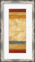 Framed Tapestry Stripe Panel II