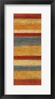 Abstract Stripe Panels I Framed Print