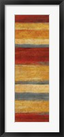 Framed Abstract Stripe Panels II