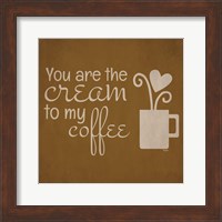 Framed Wine and Coffee Sayings III