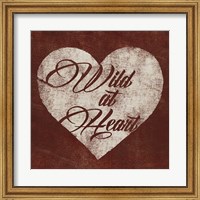 Framed Graffiti Heart I