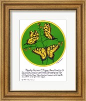 Framed Tiger Swallowtail