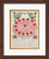 Framed Strawberry Chiffon Pie