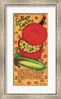 Framed Calico Corn