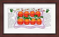 Framed Sweet Potatoes in Orange Cups