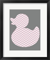 Framed Pink Duck Mate 2