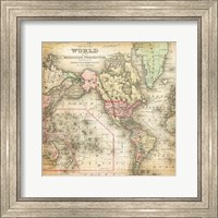 Framed World Map 4