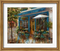 Framed Anna's Corner Flower Shop