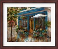 Framed Anna's Corner Flower Shop