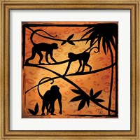 Framed Safari Silhouette II