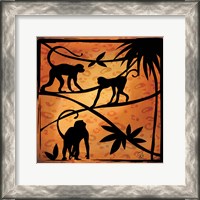 Framed Safari Silhouette II