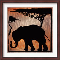 Framed Safari Silhouette IV