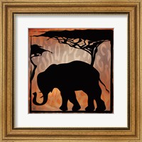 Framed Safari Silhouette IV