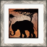 Framed Safari Silhouette IV