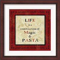 Framed Pasta Sayings I