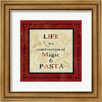 Framed Pasta Sayings I