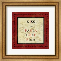 Framed Pasta Sayings III