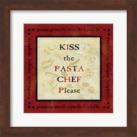 Framed Pasta Sayings III