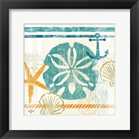 Framed 'Nautical Brights II' border=