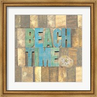 Framed Beach Time II