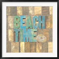 Framed Beach Time II