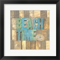 Beach Time II Framed Print