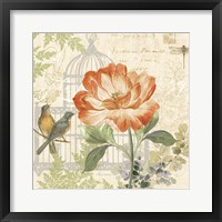 Floral Nature Trail III Framed Print