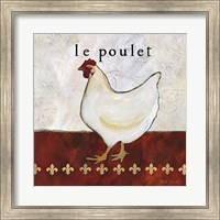 Framed French Country Kitchen II (Le Poulet)