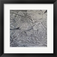 Framed Grey Abstract C