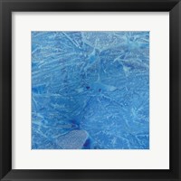 Framed Blue Abstract B