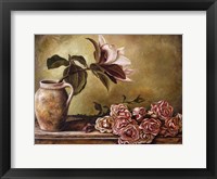 Framed Magnolia with Roses II