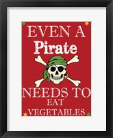 Framed Pirate Must Eat