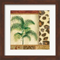 Framed Leapord Palm