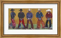 Framed Western Cowboys