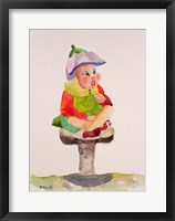 Framed Leprechaun Mushroom