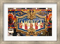 Framed Side of Circus wagon at Great Circus Parade, Wisconsin