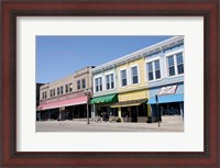 Framed USA, Wisconsin, Manitowoc, Main Street