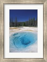 Framed Morning Glory Pool, Yellowstone National Park, Wyoming