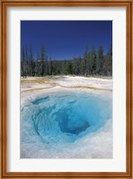 Framed Morning Glory Pool, Yellowstone National Park, Wyoming