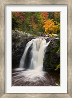 Framed WI, Pattison SP, Little Manitou Falls, Black River