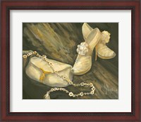 Framed Purse and Shoes