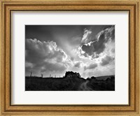 Framed Lonely Path I